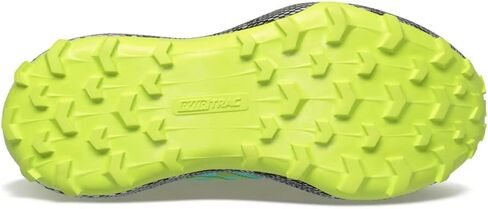 Saucony Endorphin Trail Cool Mint/Acid 9.5 B (M) in Saudi Arabia