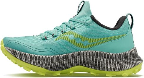 Saucony Endorphin Trail Cool Mint/Acid 9.5 B (M) in Saudi Arabia
