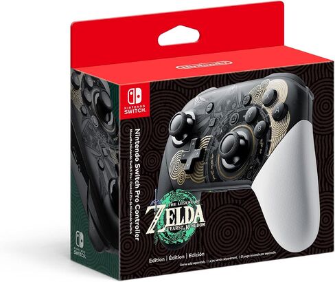 Nintendo Switch Pro Controller - The Legend of Zelda: Tears of the Kingdom Edition (Renewed) in Saudi Arabia