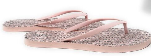 Tory Burch 144177 Women's Chelsea Flip Flop Sandals (Pearl Blush Gemini Link - Pearl Blush, US Footwear Size System, Adult, Women, Numeric, Medium, 9) in Saudi Arabia