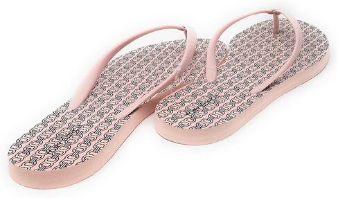 Tory Burch 144177 Women's Chelsea Flip Flop Sandals (Pearl Blush Gemini Link - Pearl Blush, US Footwear Size System, Adult, Women, Numeric, Medium, 9) in Saudi Arabia
