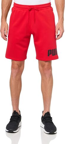 PUMA Men's Logo Fleece 10" Short (Available in Big & Tall Sizes) in Saudi Arabia
