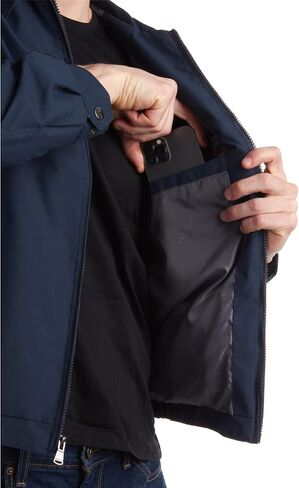 Perry Ellis Men’s Jacket – Casual Lightweight Water Resistant Microfiber Windbreaker Golf Coat (S-XL) in Saudi Arabia