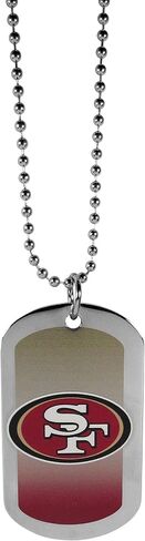 NFL Siskiyou Sports Fan Shop Los Angeles Chargers Team Tag Necklace 26 بوصة لون الفريق in Kuwait