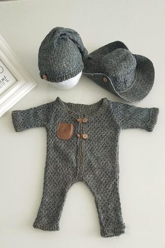 الطفل التصوير الدعائم شهم قبعة الوليد الصبي صورة تبادل لاطلاق النار وتتسابق الرضع قبعة مسطحة السراويل رومبير التصوير التقطت الصور 3 قطعة in Kuwait