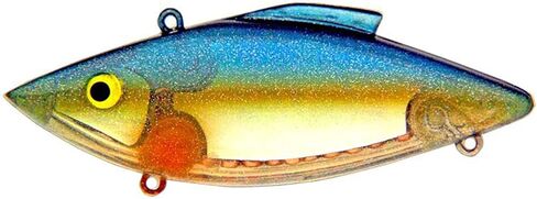 Bill Lewis Lures Rat-L-Trap Lures 3/4-Ounce Mag Trap (Chrome Blue Back/Red Eye) in Saudi Arabia