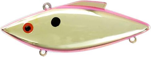 Bill Lewis Lures Rat-L-Trap Lures 3/4-Ounce Mag Trap (Chrome Blue Back/Red Eye) in Saudi Arabia