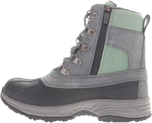Propet Womens Cortland Snow & Winter Casual Boots Low Heel 1-2" - Black in Saudi Arabia