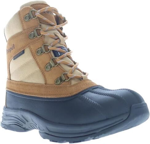 Propet Womens Cortland Snow & Winter Casual Boots Low Heel 1-2" - Black in Saudi Arabia