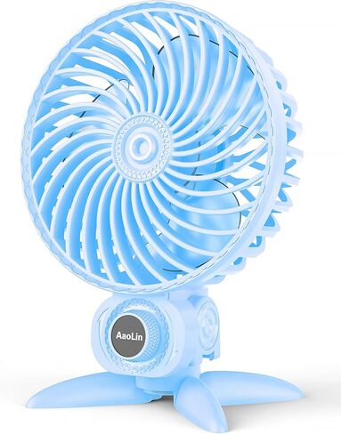 USB Small Fan, Desk Fans with CVT Variable Speeds, Strong Cooling Airflow, Quiet Portable, Desktop Mini Personal Fan for Room, Home,Office, Bedroom-USB Powered Green in Saudi Arabia