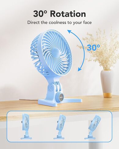 USB Small Fan, Desk Fans with CVT Variable Speeds, Strong Cooling Airflow, Quiet Portable, Desktop Mini Personal Fan for Room, Home,Office, Bedroom-USB Powered Green in Saudi Arabia