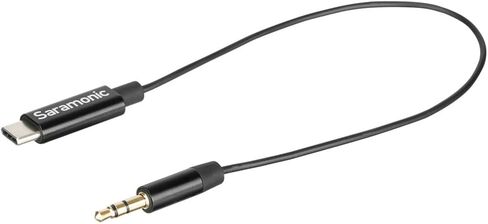 Saramonic Apple Lightning Connector to Female 3.5mm TRRS Audio Jack Adapter Cable 3" (7.6cm) (SR-C2002) in Kuwait