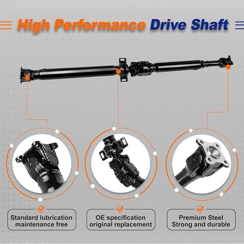 DriveXpert 936-709 Rear Drive Shaft Prop Shaft Driveshaft Assembly Fit for Toyota Tacoma 1995-2004 4WD Manual Trans, Replace# 655033, 3710035740, 371003D220 in Saudi Arabia