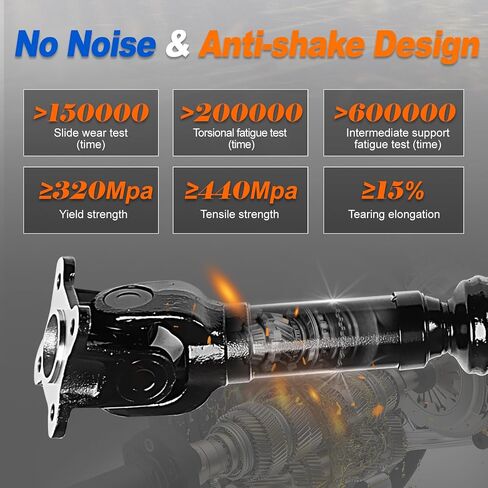 DriveXpert 936-709 Rear Drive Shaft Prop Shaft Driveshaft Assembly Fit for Toyota Tacoma 1995-2004 4WD Manual Trans, Replace# 655033, 3710035740, 371003D220 in Saudi Arabia