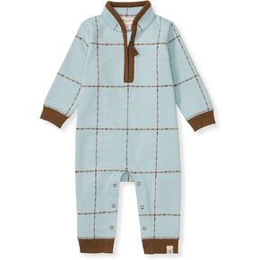 Burt's Bees Baby Boy Infant Jumpsuits - Soft, Cozy, and Breathable One-piece Coveralls, Newborn Essentials, Made with 100% Organic Cotton Jumpsuit for Boys Preemie to 24 Months Old