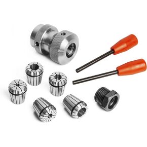CCS-5/1-1/4" Collect Chuck System in Blow Case for Woodturning Work.
