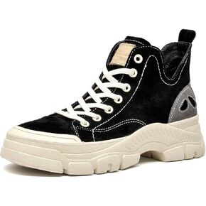 BEAU TODAY Chunky Sneakers for Women, Womens Fashion Sneakers, Breathable Comfort Casual Walking Shoes, Lightweight Casual Sneakers for Travel Gym Work