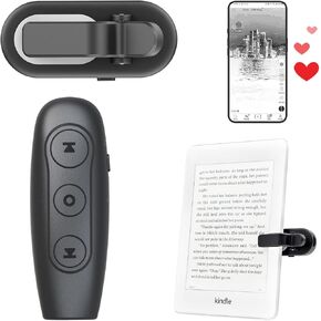 Page Turner for Kindle,Remote Control for TikTok,Remote Control Page Turner for Kindle Paperwhite Oasis Kobo eReaders iPhone, Compatible for Kindles & iPad Even with Thick Case