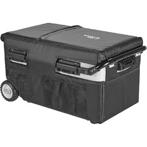 JoyTutus Insulated Protective Cover for 26 Quart Portable Refrigerator Fridge Freezer