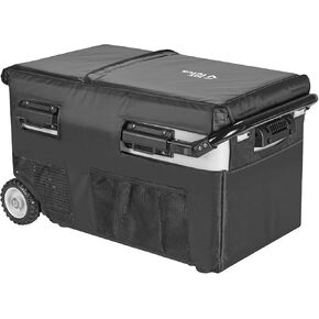 JoyTutus Insulated Protective Cover for 26 Quart Portable Refrigerator Fridge Freezer