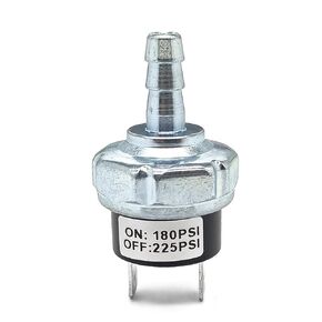 AB-9063290 Air Compressor Pressure Power Switch Fit for Dewalt Fit for Porter Cable Machines D55146 Type 8 4.5 Gallon D55168 D55167 D55146-CA D55168-CA D55167-CA 180-225 PSI Pressure Switch