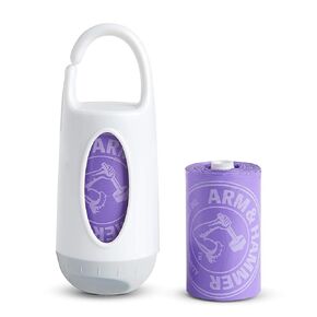 Munchkin Arm & Hammer Diaper Bag Dispenser & Bags (Blue)
