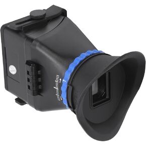 Viewfinder, Offers 3X Magnification for 3in/3.2in LCD Screen, Viewfinder for Camcorders and DSLRSLR Cameras, Also Functions As a ScSunshade Hood