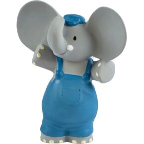 تيكيري تويز ألفين الفيل خشخيشة، لعبة تصدر صوتًا من المطاط الطبيعي العضوي بالكامل، للأعمار من 6 أشهر فما فوق (78313) in Kuwait