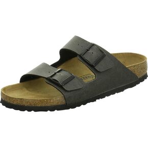 Birkenstock Mens Arizona Birkoflor - Standard Fitting Classic Buckled Two Strap - Flip Flop Sandal UK11 - EU45 - US14 Blue