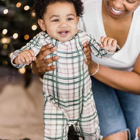 Burt's Bees Baby Boy Infant Jumpsuits - Soft, Cozy, and Breathable One-piece Coveralls, Newborn Essentials, Made with 100% Organic Cotton Jumpsuit for Boys Preemie to 24 Months Old in Saudi Arabia