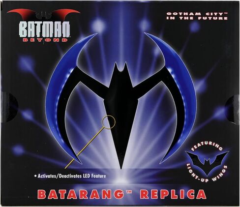 Batman Beyond Blue Batarang W/Lights Prop Replica in Saudi Arabia