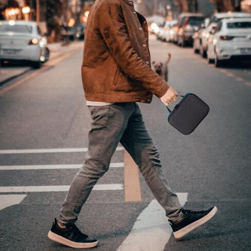 EVA Carrying Case for PS5 Portal + 2 Sony DualSense Wireless Controller,Built-in Stand Design/Shockproof Anti-Scratch in Saudi Arabia