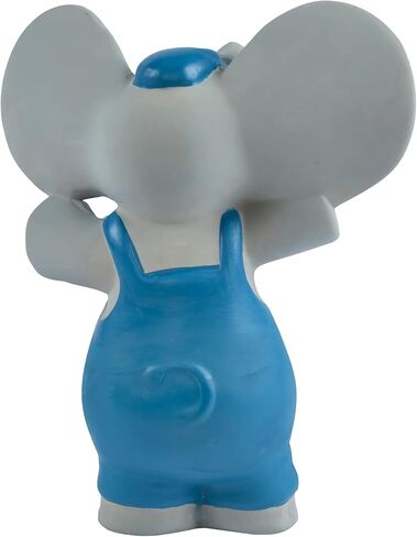 تيكيري تويز ألفين الفيل خشخيشة، لعبة تصدر صوتًا من المطاط الطبيعي العضوي بالكامل، للأعمار من 6 أشهر فما فوق (78313) in Kuwait