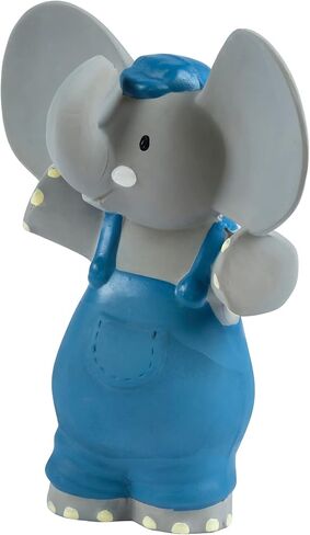 تيكيري تويز ألفين الفيل خشخيشة، لعبة تصدر صوتًا من المطاط الطبيعي العضوي بالكامل، للأعمار من 6 أشهر فما فوق (78313) in Kuwait