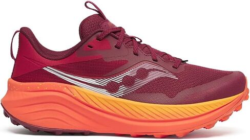 Saucony Women's Xodus Ultra 3 Hiking Shoe, Currant/PEPP, 8 in Saudi Arabia