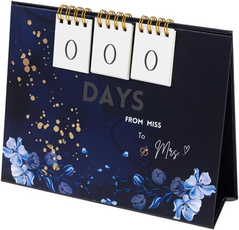 Modern Chic Picture Frame/Countdown Weeks/Days/Keepsake Memory Countdown Calendar BONUS/W 4 pieces Self Adhesive Photo Corners (BEAR) in Saudi Arabia