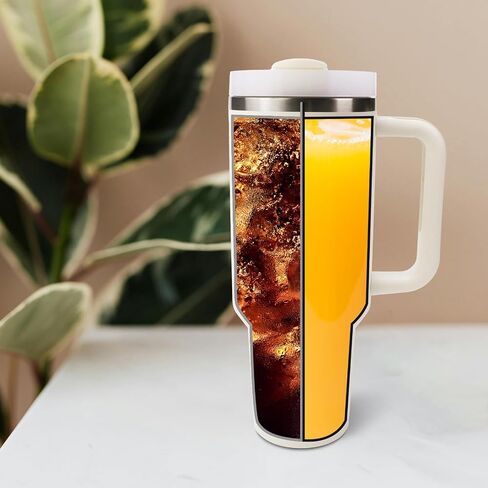 2-in-1 Drink Separate 40 OZ Suitable for Tumbler Cup, Compatible with Tumbler Cup Accessories, Used as a Cold Drink Separator for Coffee, Juice, Cocktails, Whiskey in Saudi Arabia