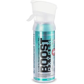 Boost Oxygen Pocket Size Breathe Menthol-Eucalyptus Aroma 3L Canister | Resiratory Support for Altitude, Performance & Health (6 Pack)