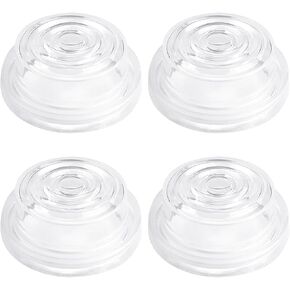 4Pcs 40MM Breast Pump Diaphragms Replacement Wearable Breast Pump Silicone Diaphragm Electric Breast Pump Cover Accessories,Clear