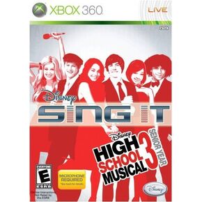 Disney Sing It: High School Musical 3 Senior Year - Xbox 360 (Game Only) (Renewed)