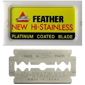 Feather Double Edge Safety Razor Blades 50 Count