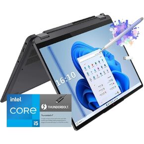 Lenovo Flex 5i 14" FHD Touchscreen 2-in-1 Laptop, Intel Core i5-1235U, 8GB Memory, 1TB PCIe SSD, Intel Iris Xe Graphics, Fingerprint, Thunderbolt 4, FHD Webcam, Windows 11, w/Stylus