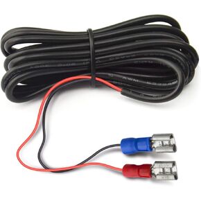 كابل توصيل بطارية 12 فولت مع موصلات أنثى بأسمائها الحقيقية 6.56 قدم / 2 متر in Kuwait