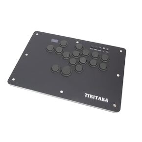 TIKITAKA Joystick T16B Nylon Buttons 16Keys All-Button Gamerfinger, Arcade Controller Street Fight for PC/Ps3/Ps4/Steam Game, Arcade Stick
