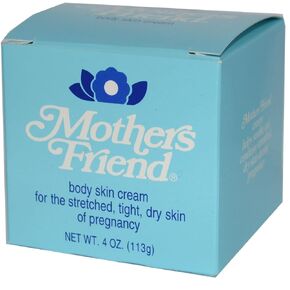 1 Pack of Mothers Friend Body and Skin Cream, for Stretched Tight and Dry Skin of Pregnancy
