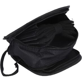 Hard Shell Lens Filter Bag, Pouch Case for 9 Circular Filters Up to 95mm, Dustproof Camera Lens Filter Storage Wallet for ND UV CPL Filter