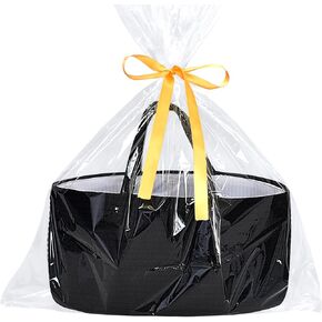 ABenkle Baby Diaper Caddy, Nursery Storage Bin and Car Organizer for Diapers and Baby Wipes, Cotton Rope Changing Table Diaper Storage Caddy Baby Gift Baskets with Gift Bags and Ribbon