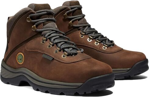 Timberland Men's White Ledge Mid Waterproof Hiking Boot, Brown-New 2024, 10.5 Wide in Kuwait