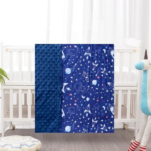 Baby Blanket for Boys Girls Super Soft Double Layer Minky with Dotted Backing Cute Cow Crib Receiving Blanket Bed Throws for Newborns Nursery Stroller Toddler 30 x 40 Inch (Western Cowboy) in Saudi Arabia