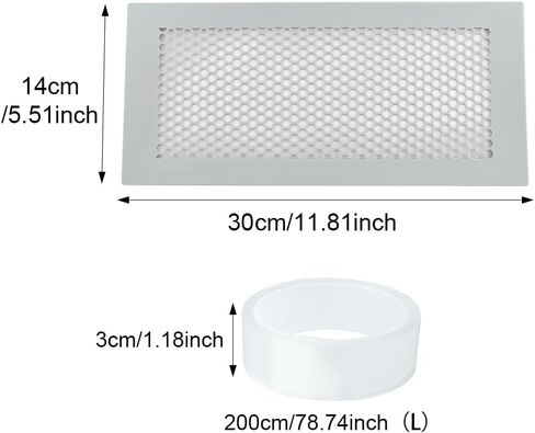 قطعتان من أغطية فتحات تهوية الأطفال لسجلات فتحات تهوية السقف والأرضيات المنزلية، وغطاء فتحة تهوية أرضية من السيليكون، والتقاط الأشياء الصغيرة وشعر الحطام ومنتج آمن للأطفال، وغطاء فتحة تهوية أرضية مقاوم للأطفال (رمادي) in Kuwait